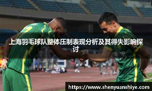 上海羽毛球队整体压制表现分析及其得失影响探讨
